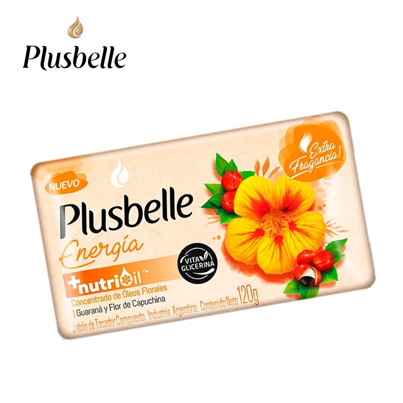 JABON TOC PLUSBELLE 125 GR FLORES ROSAS (12XB)