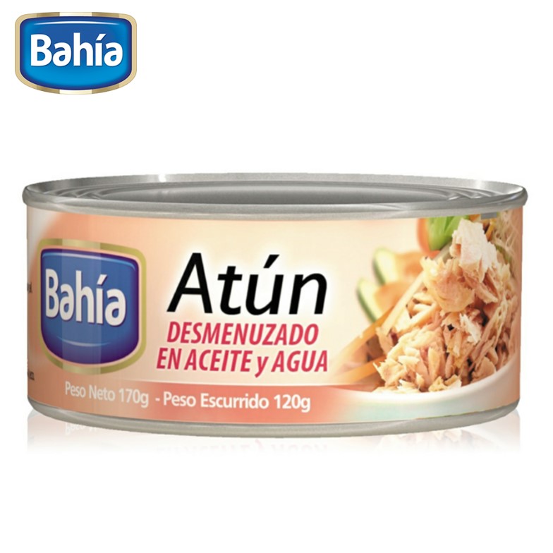 ATUN BAHIA 170 GR DESM ACEITE Y AGUA (48XB) - imagen 2
