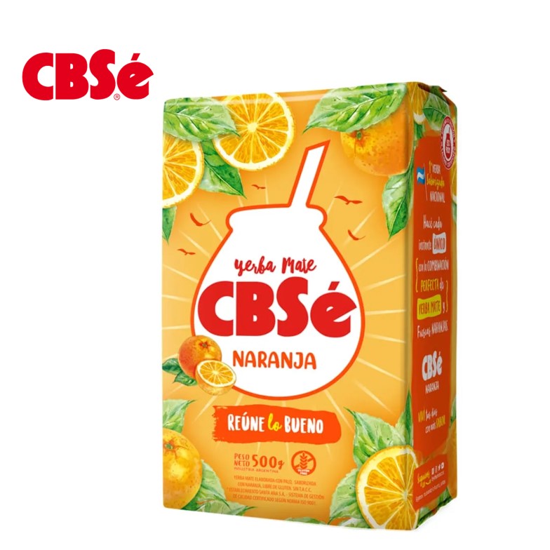 YERBA CBSE 500 GR NARANJA (12XB)
