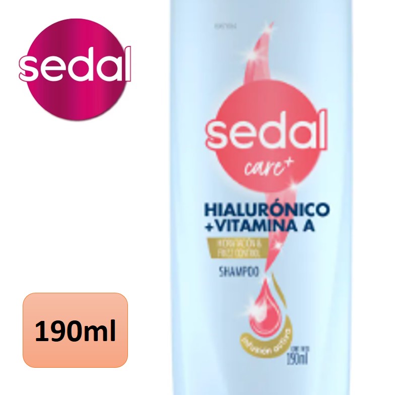 SHAMPOO SEDAL 190 ML ACIDO HIALURONICO (12XB)