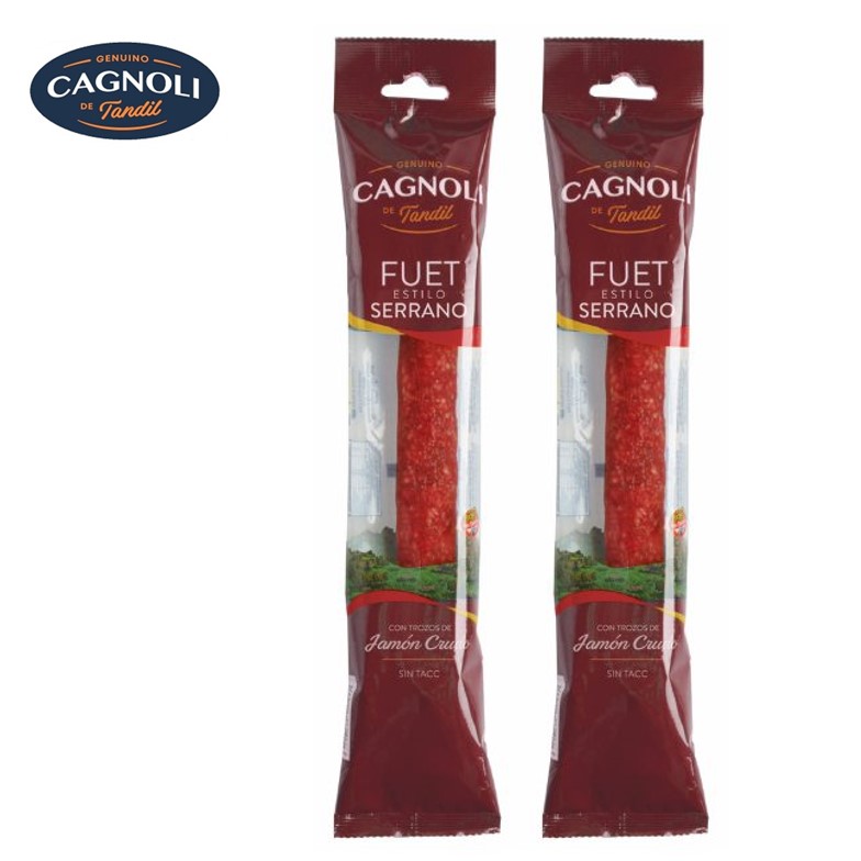 FUET CAGNOLI SERRANO (10XB)