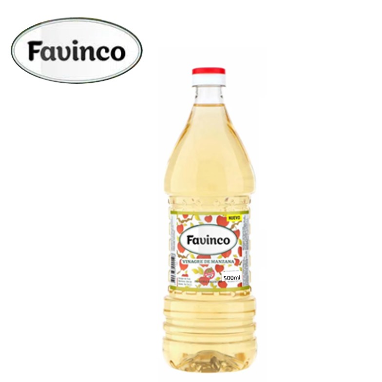VINAGRE MANZ 500 ML FAVINCO (12XB)