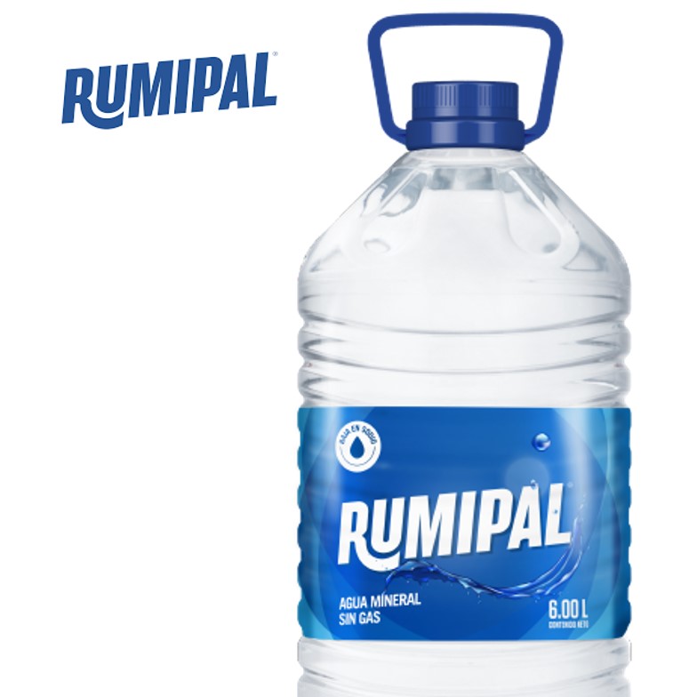 AGUA RUMIPAL 6 LT BIDON (1XB)