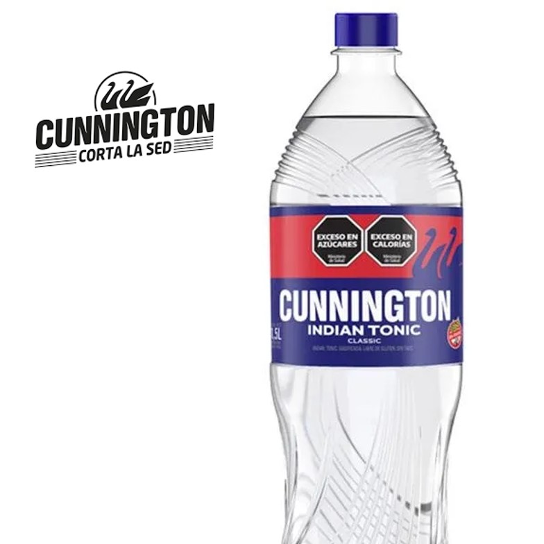 CUNNINGTON  1,5 LT INDIAN TONIC  6 U
