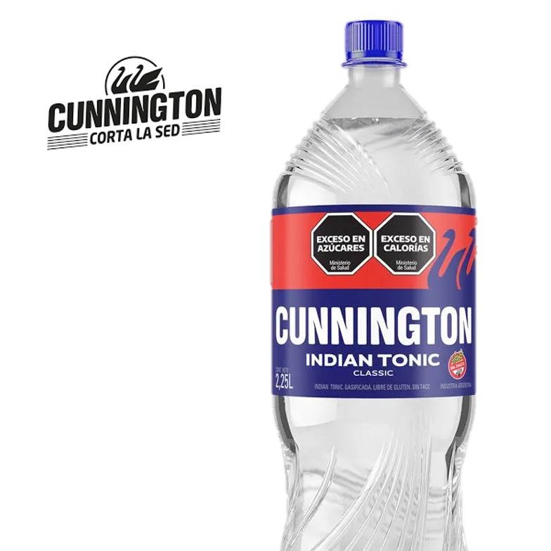 CUNNINGTON  2,25 LT INDIAN TONIC  6 U