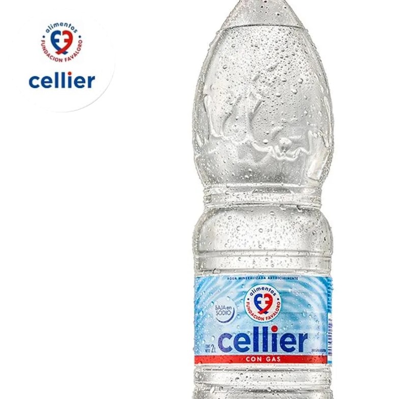 AGUA CELLIER 2,00 LT C/GAS 6 U