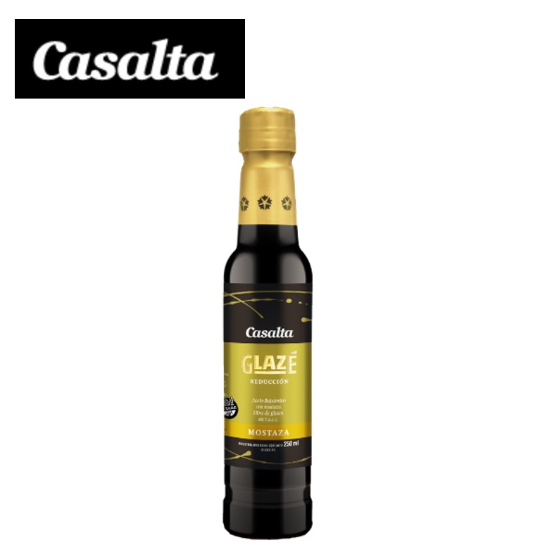 GLAZE CASALTA 250 ML MOSTAZA (12XB)