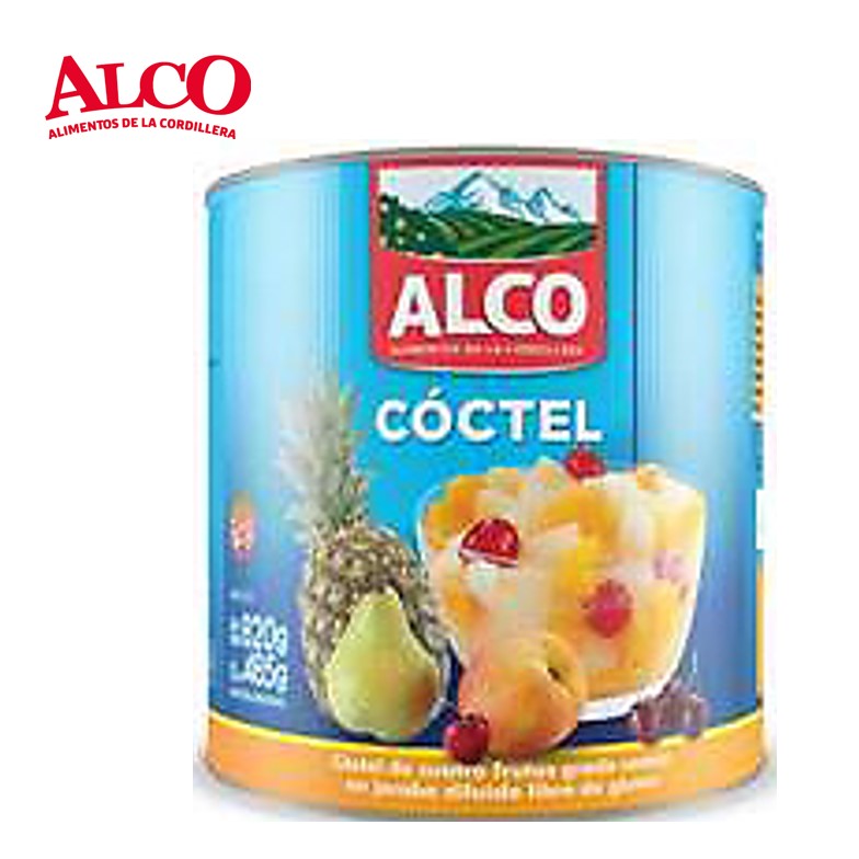 COCTEL FRUTAS ALCO 820 GR (12XB)