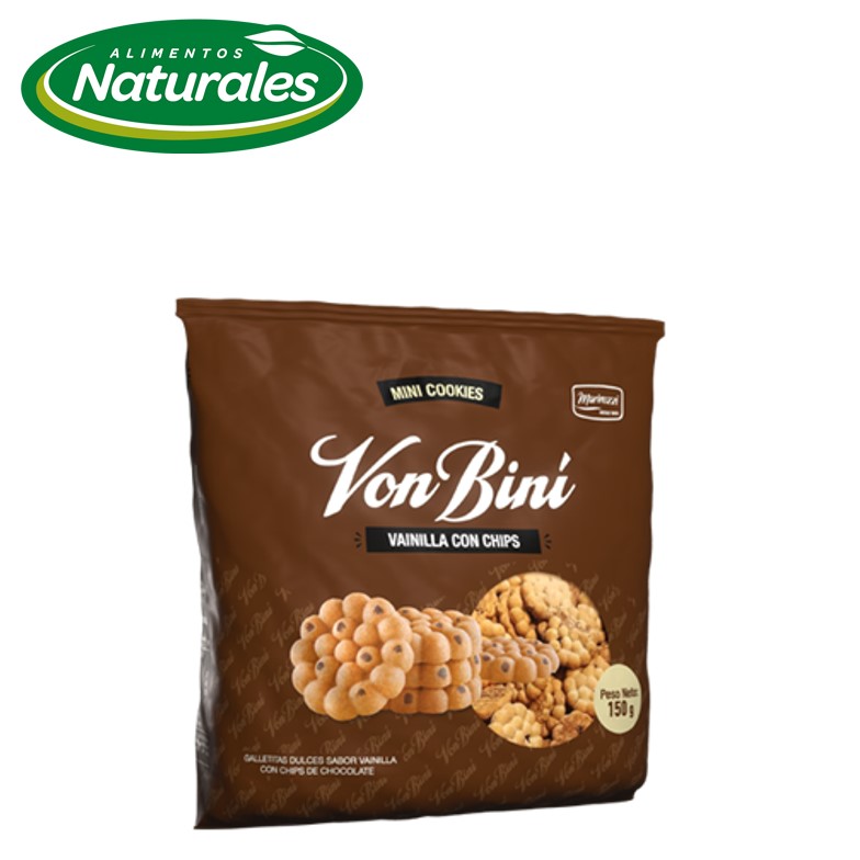 GALL VONBINI 150 GR VAINILLA C/CHIPS (14XB)