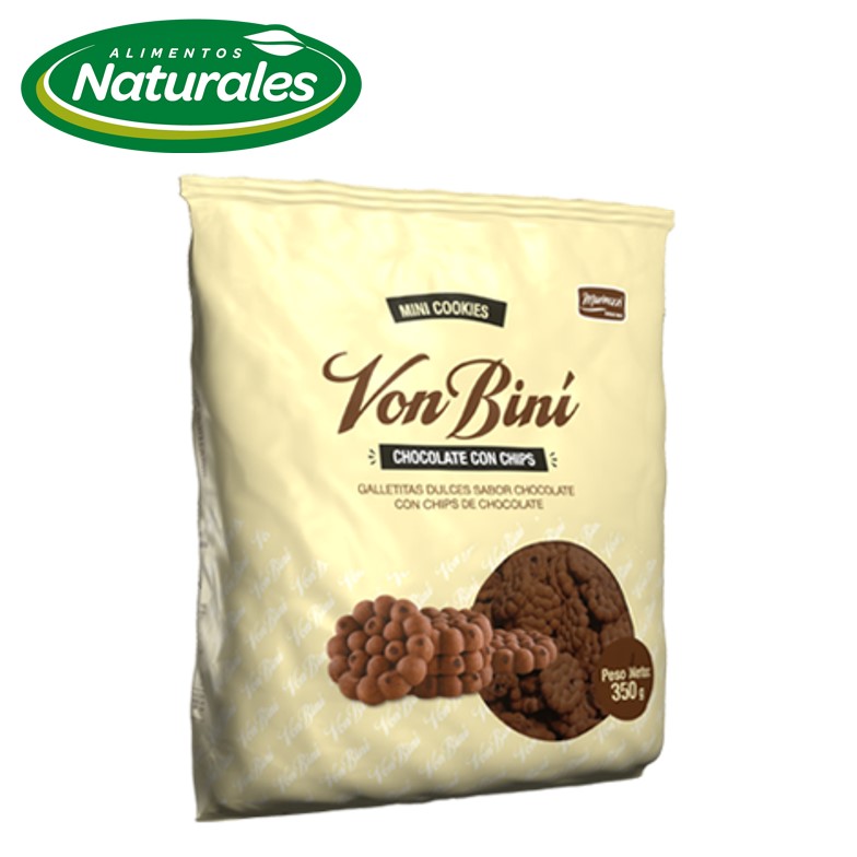 GALL VONBINI 350 GR CHOCOLATE C/CHIPS (14XB)