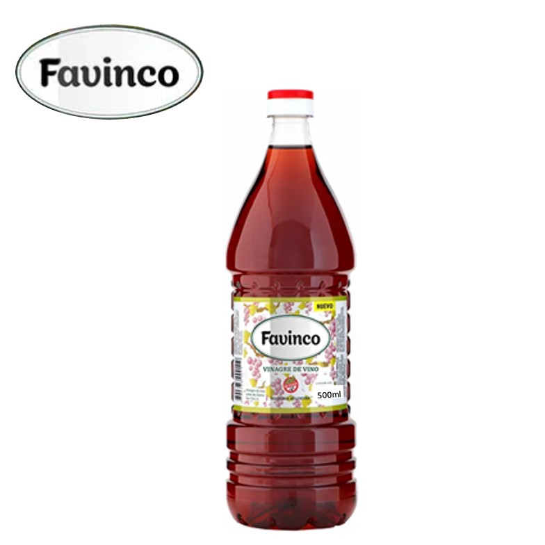 VINAGRE VINO 500 ML FAVINCO (12XB)