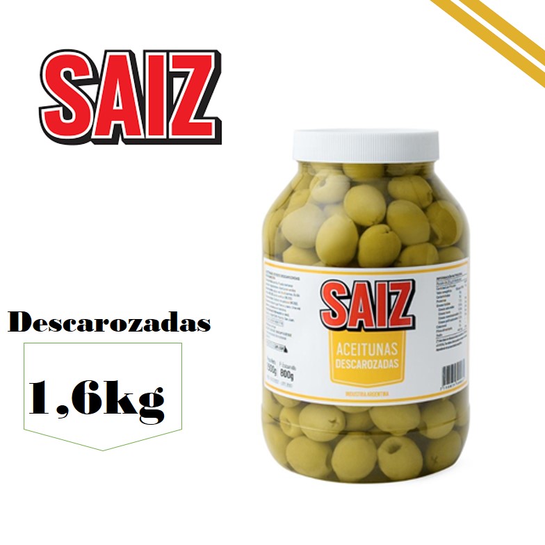 ACEITUNA DESC 1600 GR SAIZ (6XB)