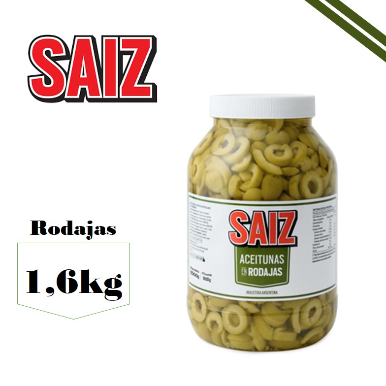 ACEITUNA ROD 1600 GR SAIZ (6XB)