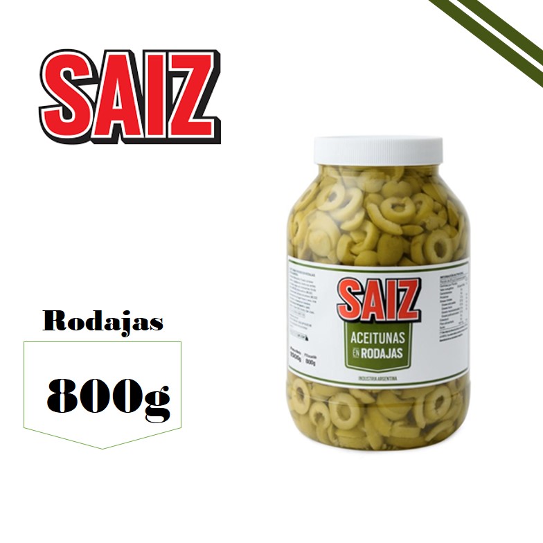 ACEITUNA ROD 800 GR SAIZ (6XB)