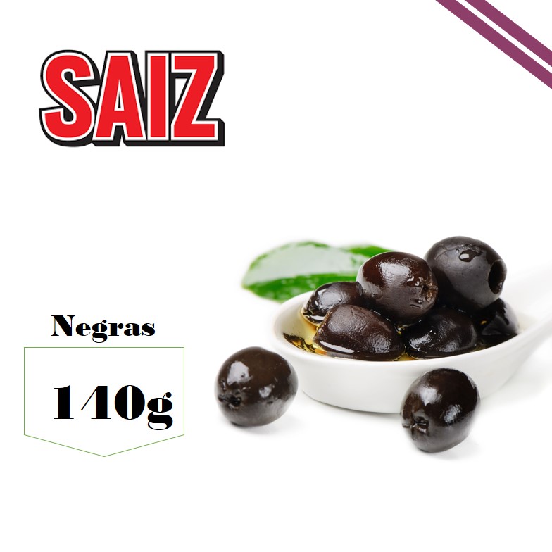 ACEITUNA NEGRA 2000 GR SAIZ (6XB)