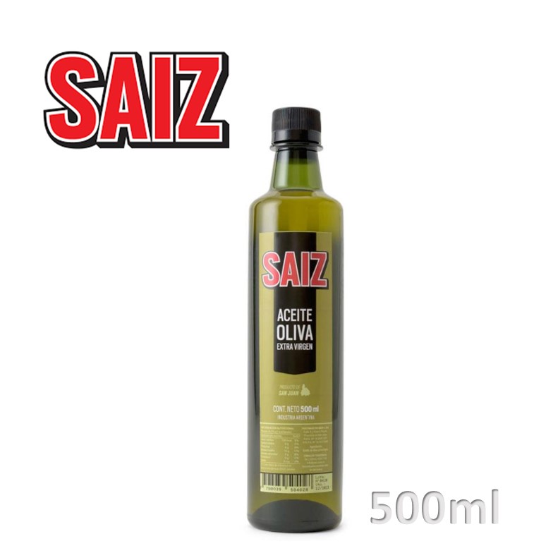 ACEITE OLIVA SAIZ 500 ML (12XB)