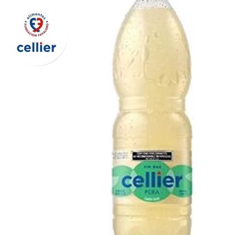AGUA CELLIER 1,5 LT PERA S/GAS 6 U