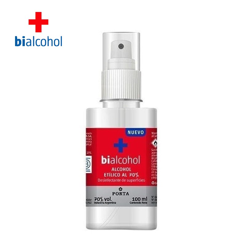ALCOHOL BIALCOHOL 100 ML 70° SPRAY (30XB)