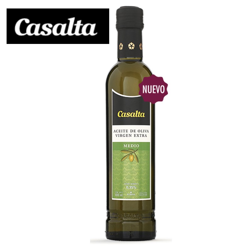 ACEITE OLIVA CASALTA 400 ML MEDIO  (12XB)