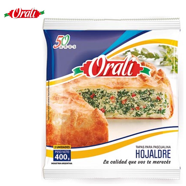 PASCUALINA ORALI 400 GR HOJALDRE (30XB)