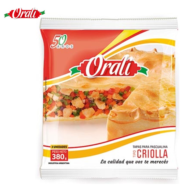 PASCUALINA ORALI 380 GR CRIOLLA (30XB)