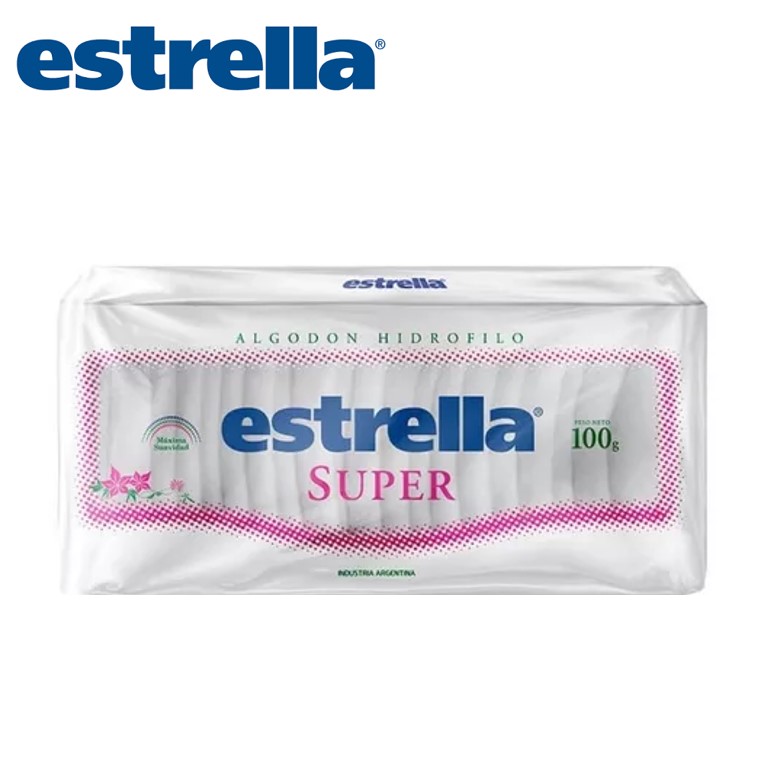 ALGODON ESTRELLA 100 GR SUPER (40XB)