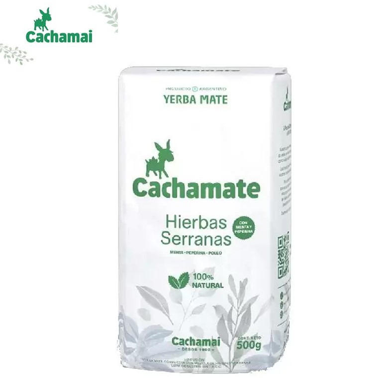 YERBA CACHAMATE 500 GR  SERRANAS (12XB)