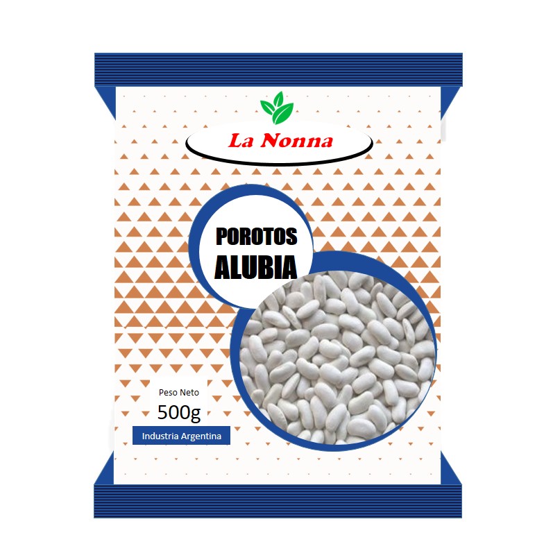 POROTO LA NONNA 400 GR ALUBIA (12XB)