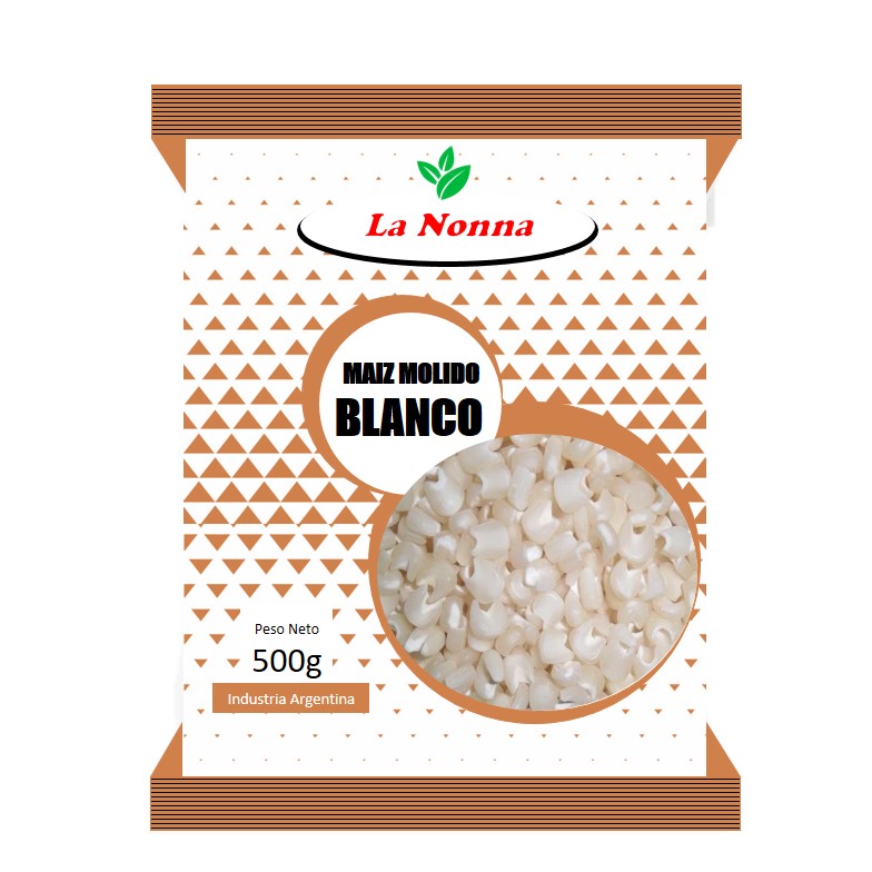 MAIZ LA NONNA 400 GR MOLIDO BCO (12XB)