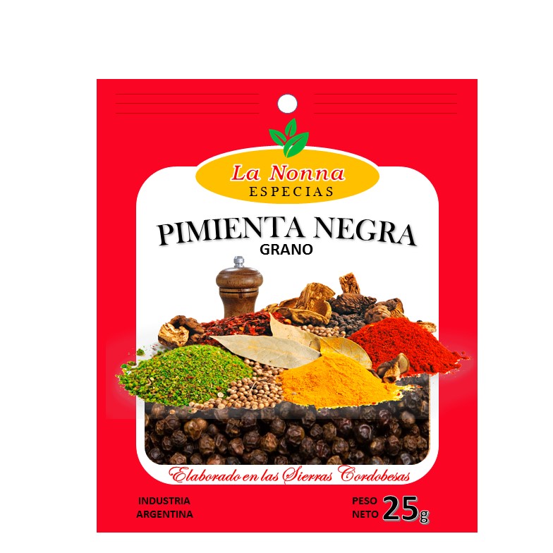 PIMIENTA LA NONNA 25 GR NG GR (15XB)