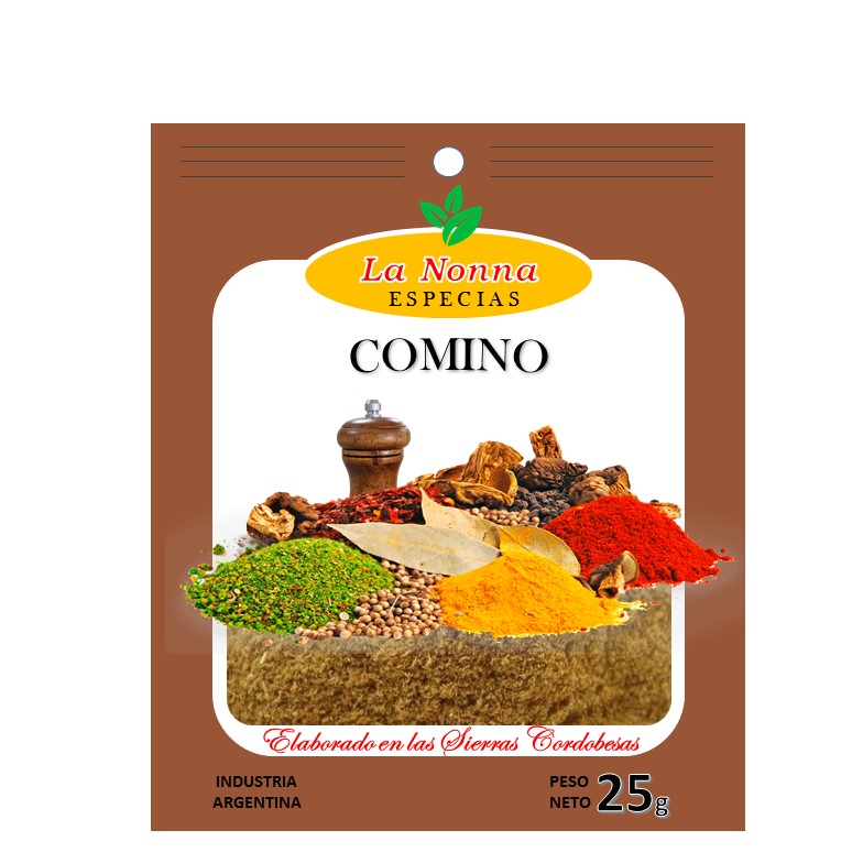 COMINO LA NONNA 25 GR MOLIDO (15XB)