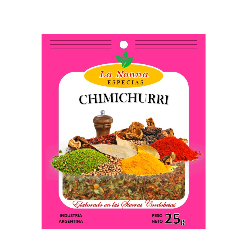 CHIMICHURRI LA NONNA 25 GR (15XB)