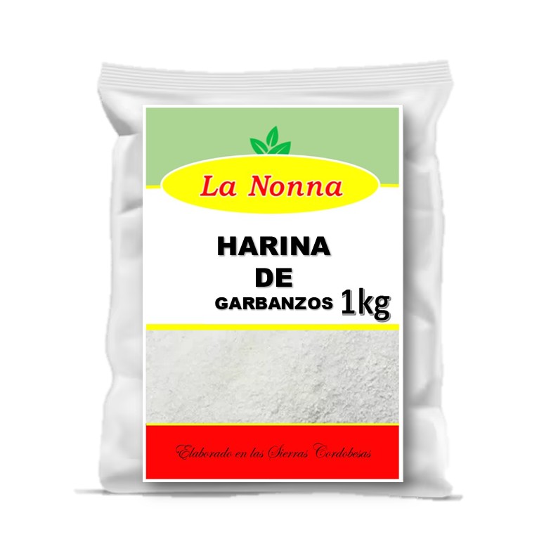 HARINA LA NONNA 1 KG GARBANZOS (15XB)