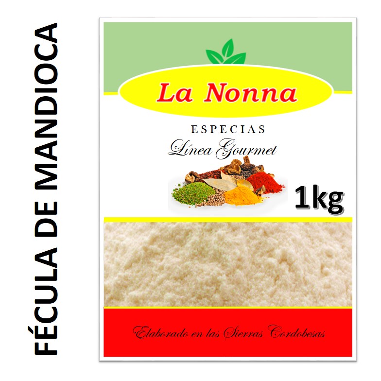 FECULA MANDIOCA LA NONNA 1 KG - imagen 2