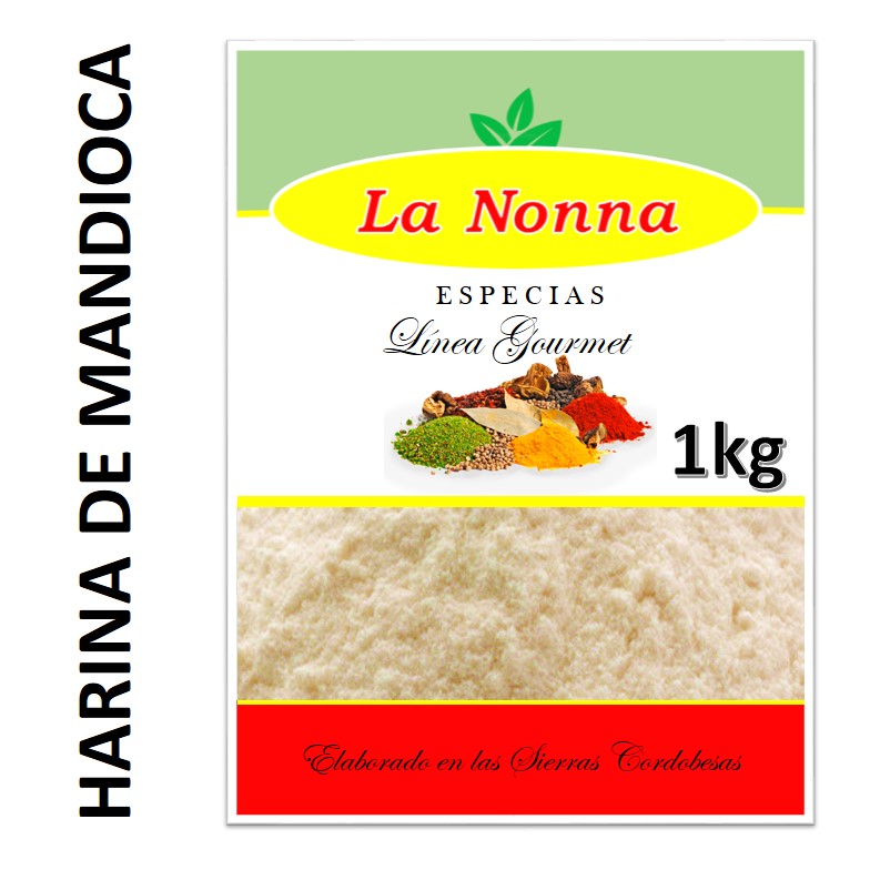 FECULA MANDIOCA LA NONNA 1 KG - imagen 3