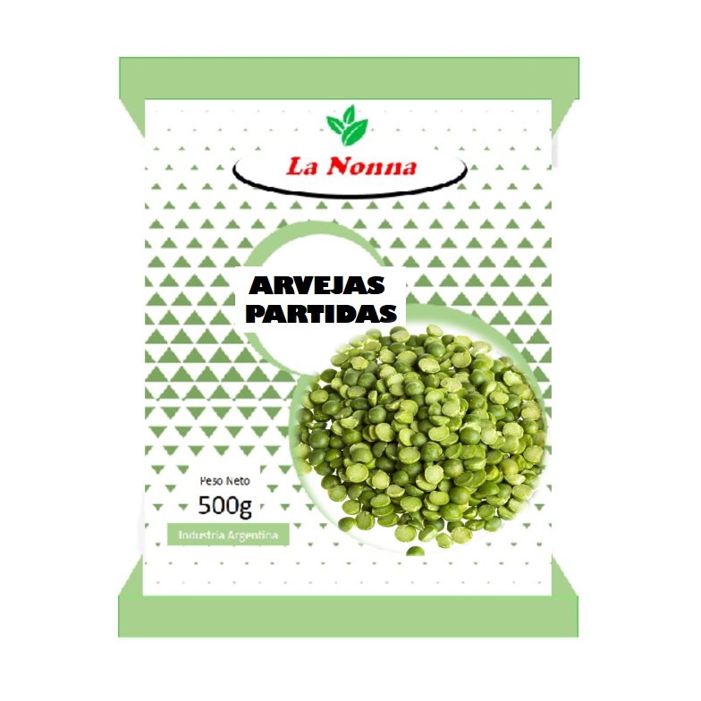 ARVEJAS LA NONNA 400 GR PARTIDAS (12XB)