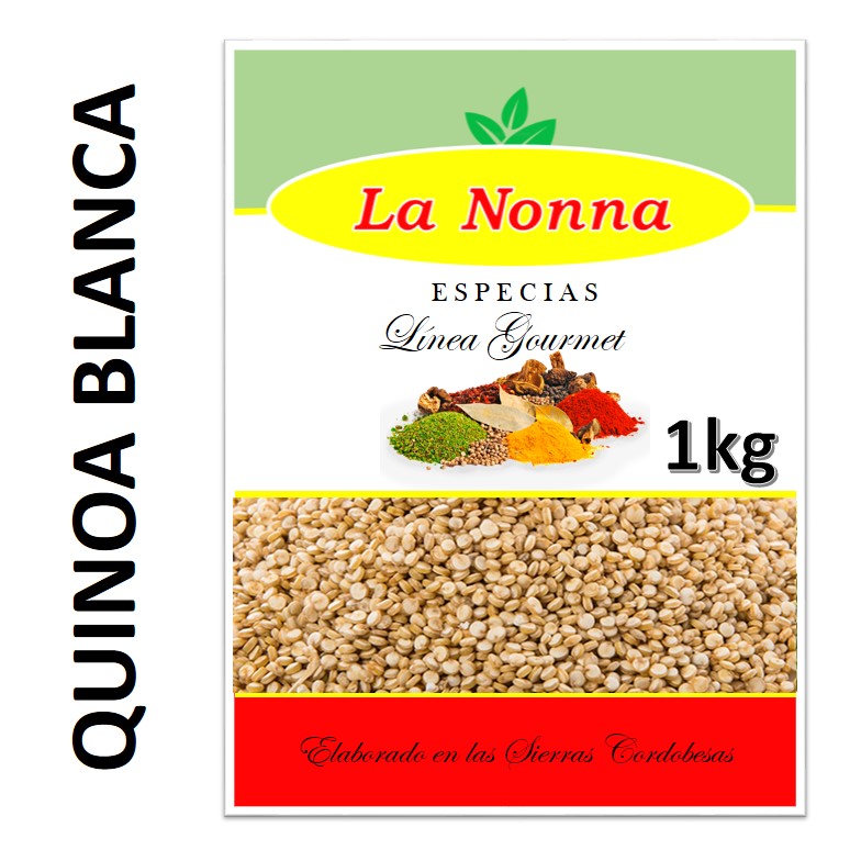 QUINOA LA NONNA 1 KG BLANCA