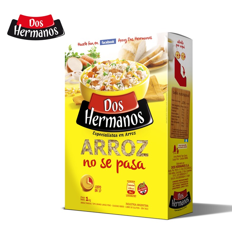 ARROZ 2 HNOS 1 KG PARBOIL (10XB)