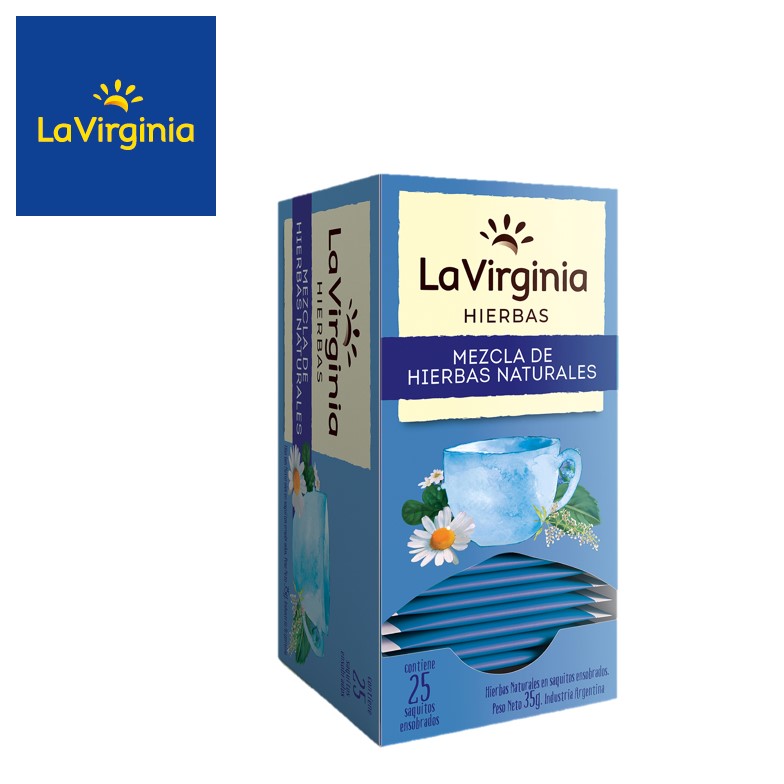 VIRGINIA TE 25 U HIERBAS (6XB)