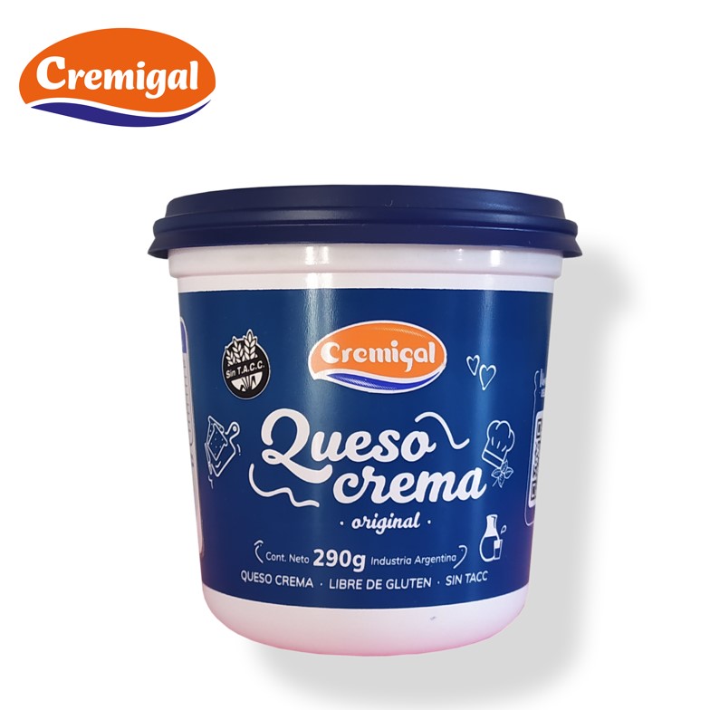 QUESO CREMA CREMIGAL 290 GR (12XB)