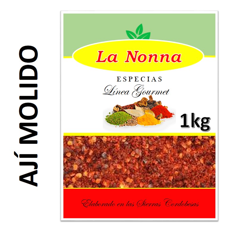 AJI MOLIDO LA NONNA 1KG (1XB)