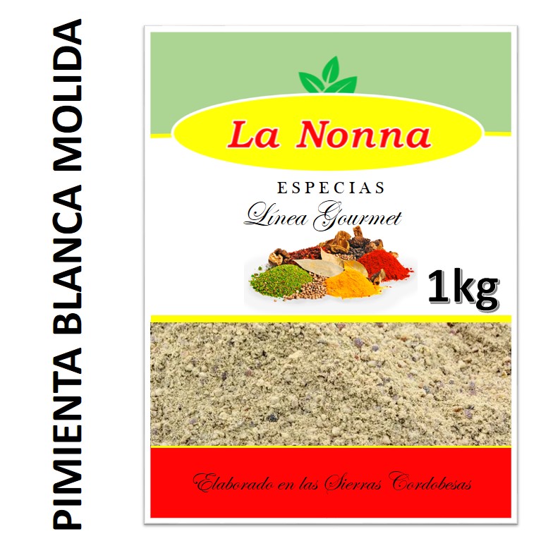 PIMIENTA LA NONNA 1 KG BL MOL (1XB)