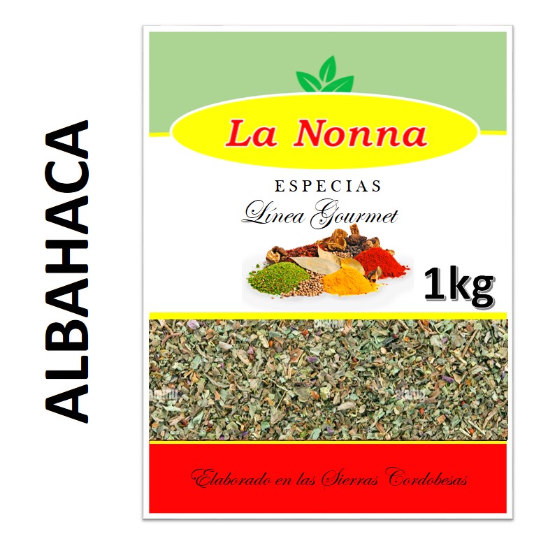 ALBAHACA LA NONNA 1 KG (1XB)
