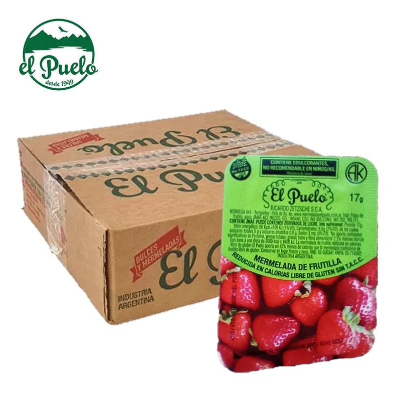 MERM EL PUELO 120X20 GR BC FRUTILLA CAJA