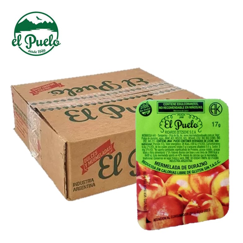 MERM EL PUELO 120X20 GR BC DURAZNO CAJA