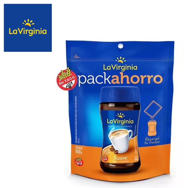 CAFE LV INST 100 GR SUAVE DP (6XB)