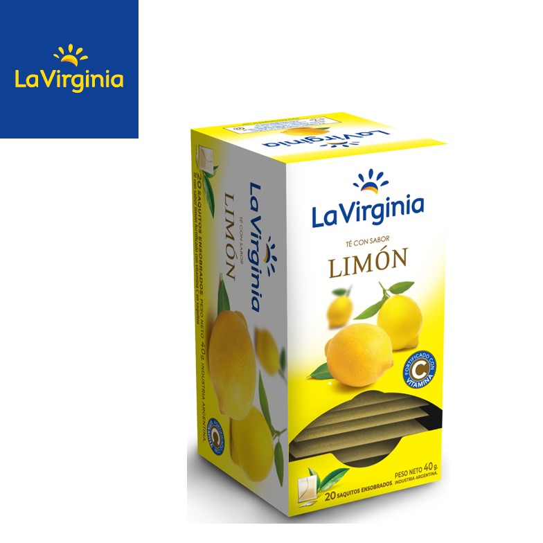 VIRGINIA TE 20 U C/LIM,ON VIT C (6XB)