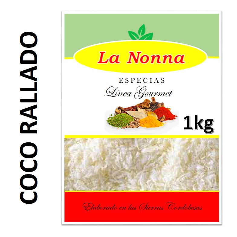 COCO LA NONNA 1 KG RALLADO (1XB)