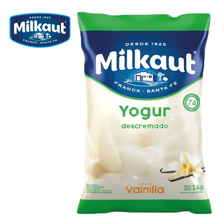 YOGUR MILKAUT 900 GR BCE VAIN (10XB)