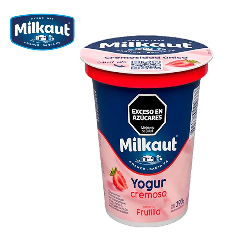 YOGUR MILKAUT 180 GR CREM FRUT (20 UXB)
